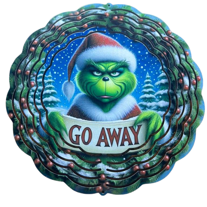 Wind Spinner Grinch