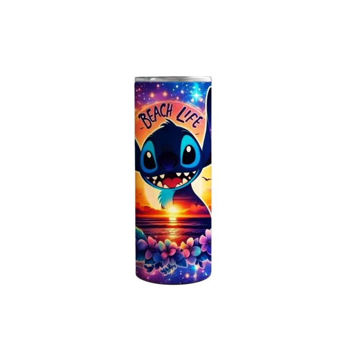 Beach Life Stitch Tumbler
