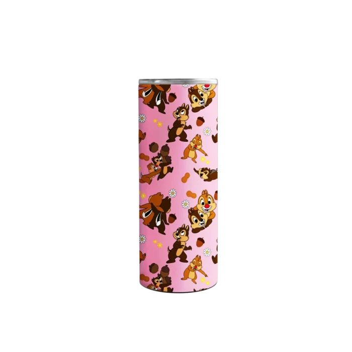 Chip & Dale Pink Tumbler