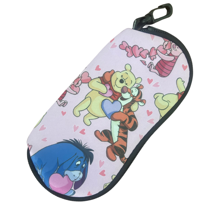 Pooh & Friends Hearts Sunglasses Case